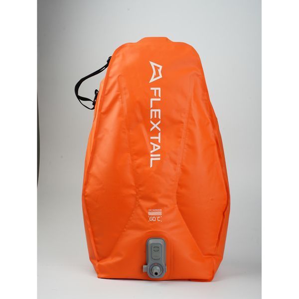 Душ портативний із ємністю та насосом Flextail Tiny Shower Bag, 20л, помаранчевий TSB-650 фото
