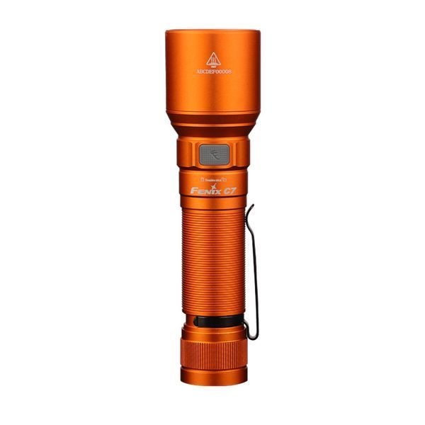 Фонарь ручной Fenix C7 оранжевый | Лимитированная серия C7orange фото