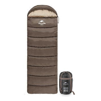 Спальник с капюшоном Naturehike U250S NH20MSD07, (0&deg;C), правый, коричневый 6927595769294-R фото