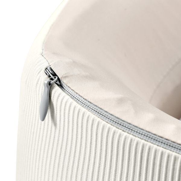 Подушка хлопковая для шеи, с памятью Naturehike CNK2450WS019, бежевая 6975641882756 фото