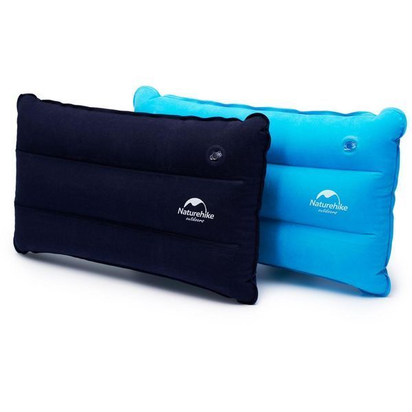 Подушка надувна Naturehike Square Inflatable NH18F018-Z, темно-блакитний 6975641885504 фото