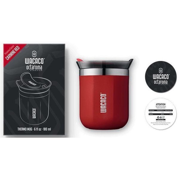 Термокружка Wacaco Octaromea Classico 180 мл, красный WOCT180RED фото