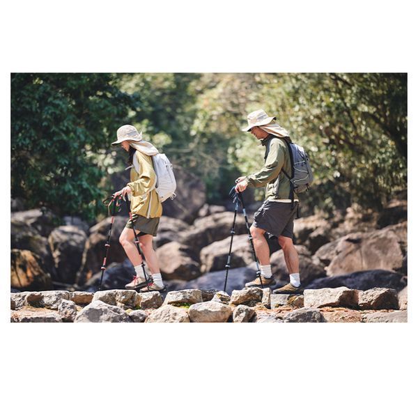 Трекінгова палиця Naturehike CNK2550DS012, 61-125 см, синя 6977465869241 фото