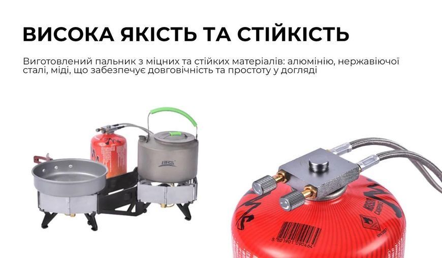 Газовая горелка двойная BRS-32 BRS-32 фото