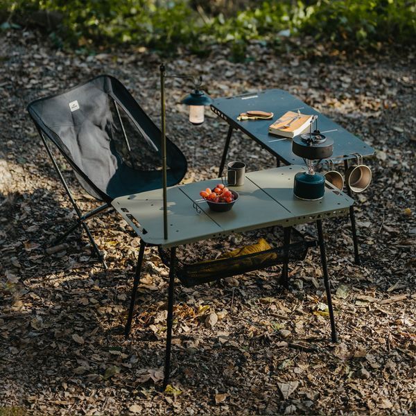 Складаний стіл Naturehike CNK2450JJ025, 80х40 см, алюміній, оливковий 6977465868626 фото