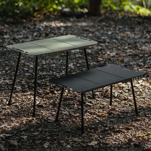 Складаний стіл Naturehike CNK2450JJ025, 80х40 см, алюміній, оливковий 6977465868626 фото