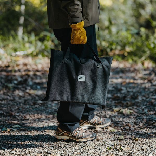 Складной стол Naturehike CNK2450JJ025, 80х40 см, алюминий, черный 6977465868688 фото