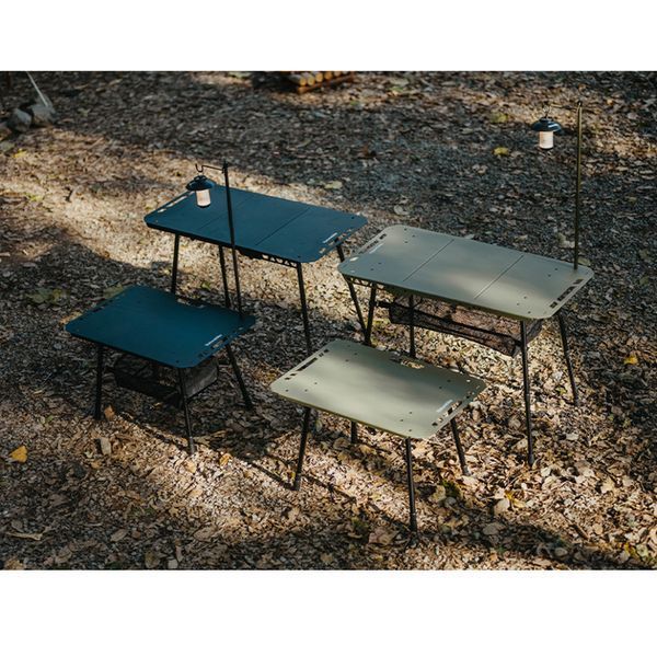 Складной стол Naturehike CNK2450JJ025, 80х40 см, алюминий, черный 6977465868688 фото