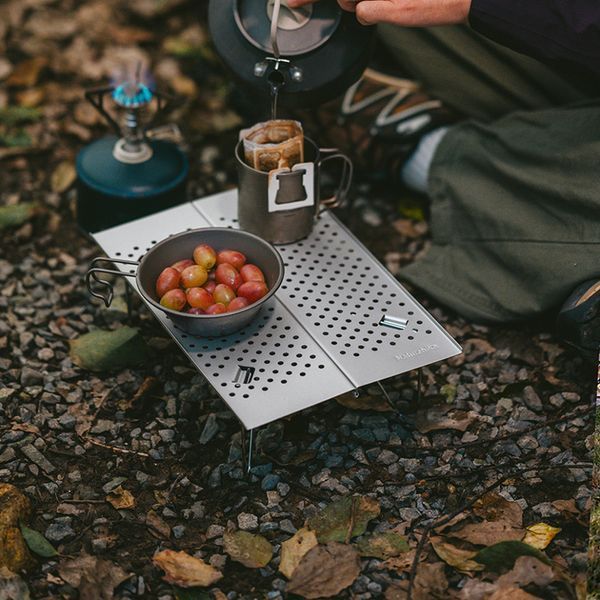 Складаний стіл Naturehike CNK2450JJ024, 31х21 см, алюміній 6927595788776 фото