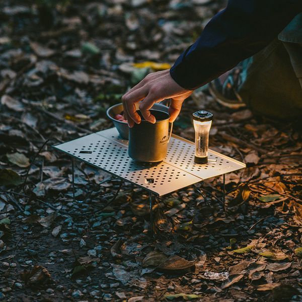 Складаний стіл Naturehike CNK2450JJ024, 31х21 см, алюміній 6927595788776 фото