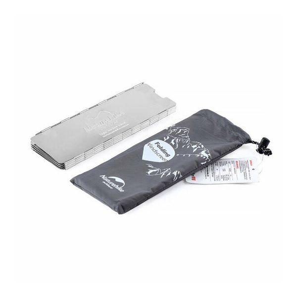 Ветрозащитный экран для горелки Naturehike steel (NH15F008-B) 6927595787236 фото