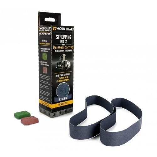 Work Sharp 2 тканинних ременя для WSKTS-KO+зелена паста "chromium oxide "+червона паста "ferric oxide" WSSAKO81121 фото