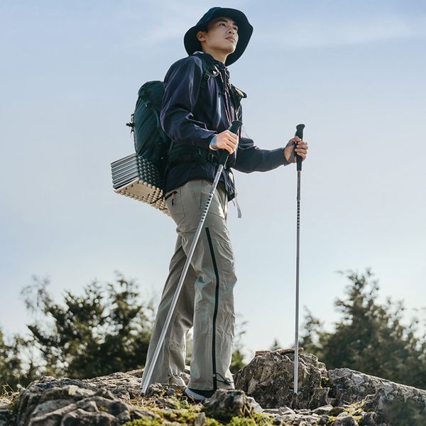 Трекінгова палиця Naturehike CNK2450DS016, 120 см, сіра 6927595791721 фото