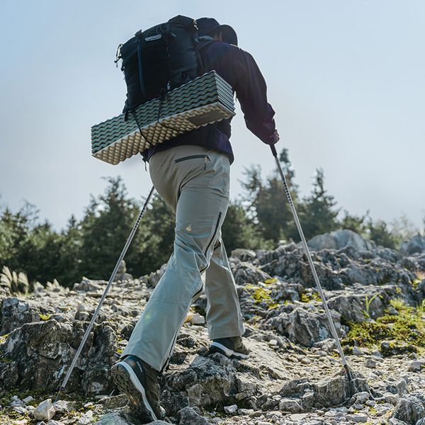 Трекінгова палиця Naturehike CNK2450DS016, 120 см, сіра 6927595791721 фото