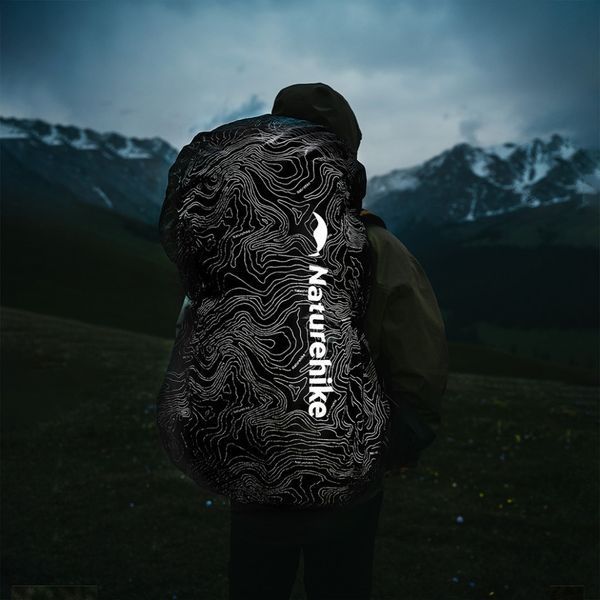 Чехол для рюкзака Naturehike CNK2450PJ010, M, черный 6975641884323 фото