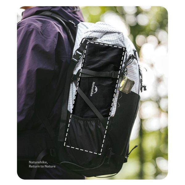 Складаний стіл Naturehike CNK2450JJ024, 31х21 см, алюміній, чорний 6927595791868 фото