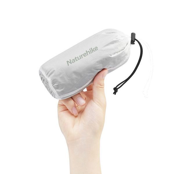 Підкладка для спального мішка Naturehike CNH22SD016, нейлон, сіро-блакитна 6975641886556 фото