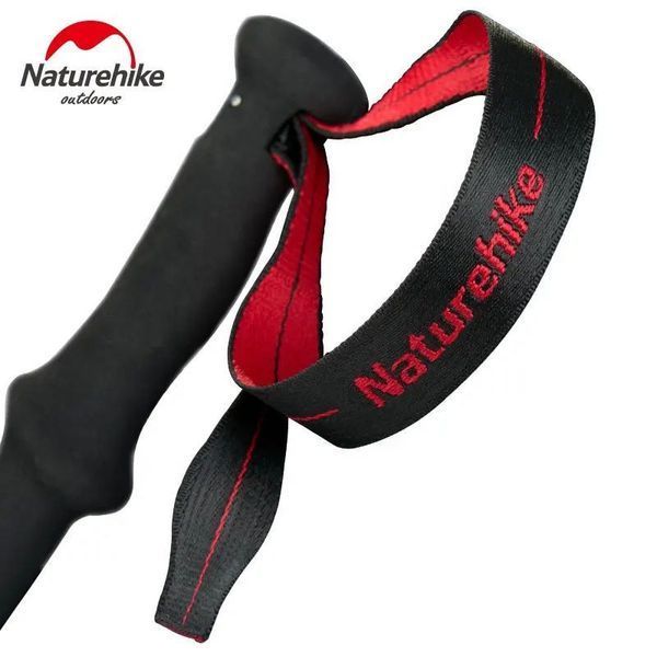 Треккинговая палка 3-х секционная Naturehike ST06 NH17D006-D, белая 6927595748589 фото