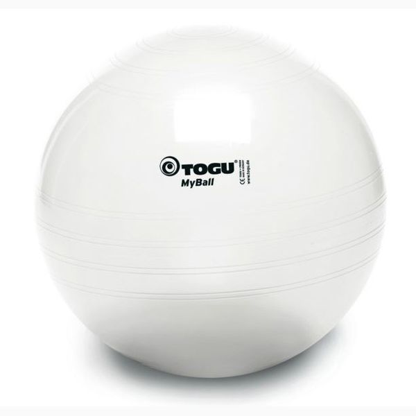 М'яч фітнес Myball TOGU 75 см срібло Фітбол 41760 фото