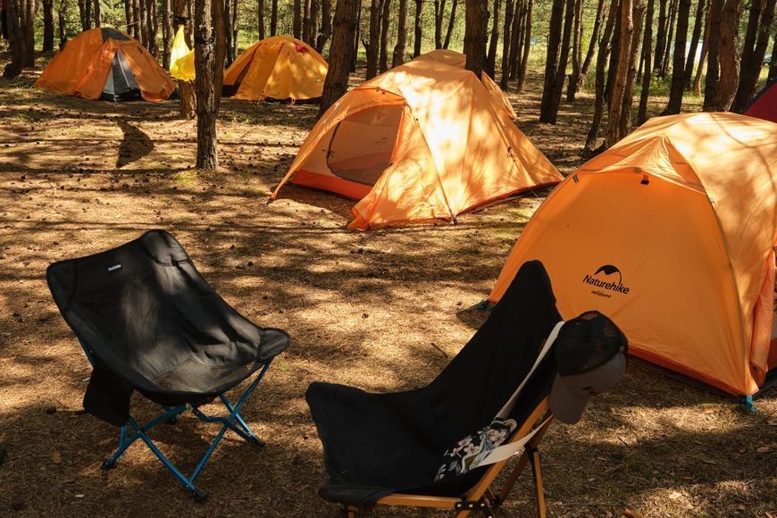 Намет надлегкий двомісний з футпринтом Naturehike Star-River 2 Updated NH17T012-T, 210T, помаранчевий 6927595716519 фото