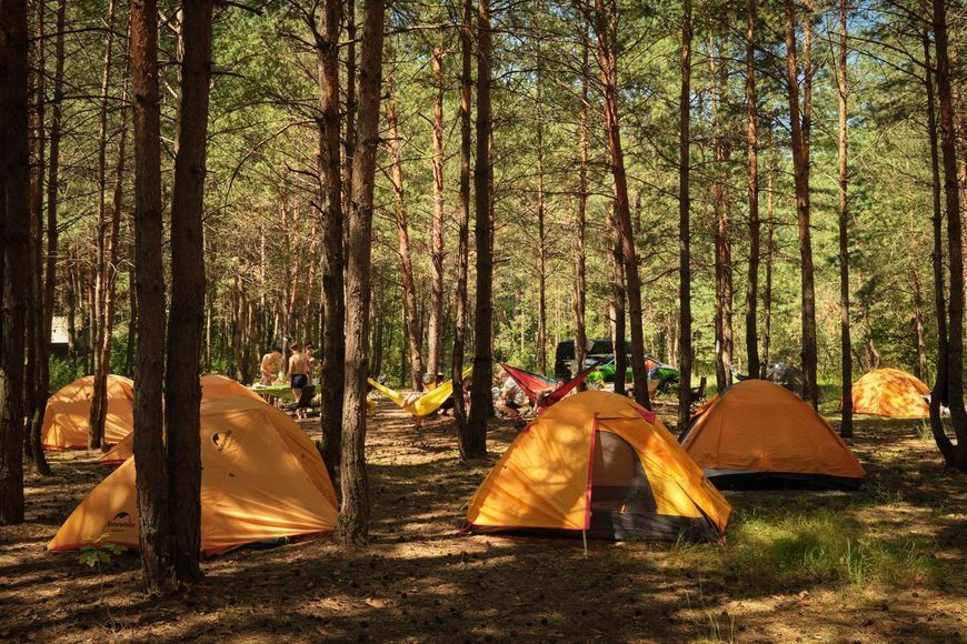 Намет надлегкий двомісний з футпринтом Naturehike Star-River 2 Updated NH17T012-T, 210T, помаранчевий 6927595716519 фото