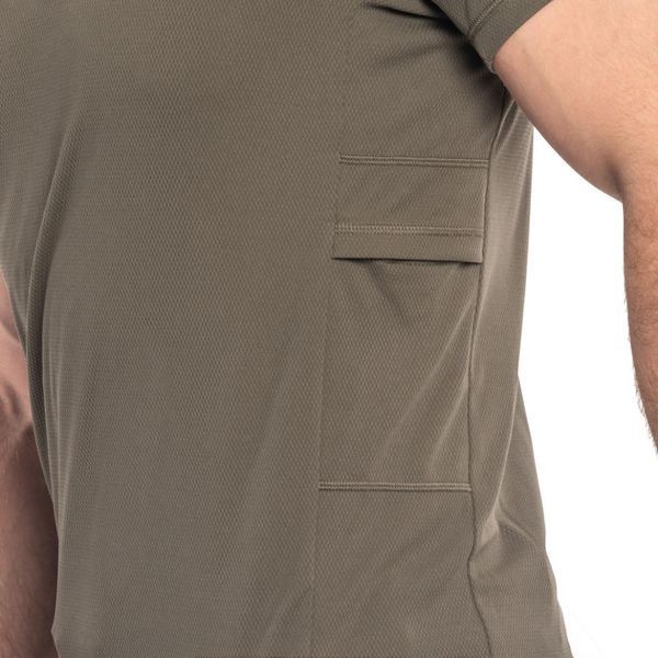 Термоактивная футболка Helikon-Tex Functional T-shirt - Quickly Dry - Olive Green, размер L TS-FUN-QD-02-B05 фото