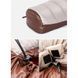 Спальник с натуральным пухом Naturehike Snowbird NH20YD001, p-р M, коричневый 350 г 6927595762127 фото 6