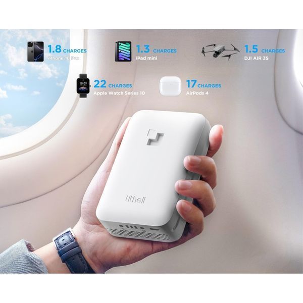 УМБ Litheli Power Bank SE 20000 mAh, 45 W, 4А, Fast Charge U20BY09-0U000 U20BY09 фото
