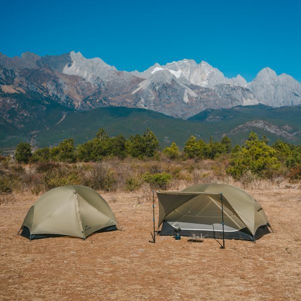 Намет двомісний ультралегкий Naturehike Mongar UL CNK2550WS016, коричневий 6927595770399 фото