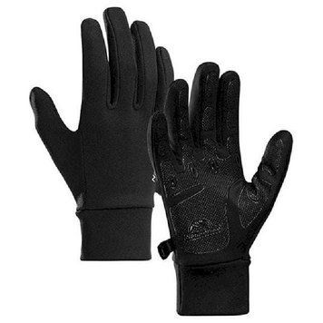 Перчатки трикотажные с улучшенным хватом Naturehike NH20FS032, размер L, черные 6927595749876 фото