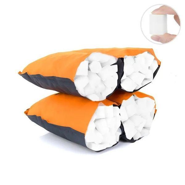 Подушка самонадувна Naturehike Sponge automatic NH17A001-L, світло блакитна 6927595777411 фото