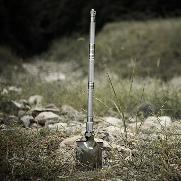 Лопата Naturehike Multifunctional outdoor shovel NH20GJ002, серебристый 6927595761847 фото