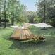 Намет тримісний автоматичний із тентом Naturehike Ango Picnic CNK2450WS021, коричневий 6976023922817 фото 4